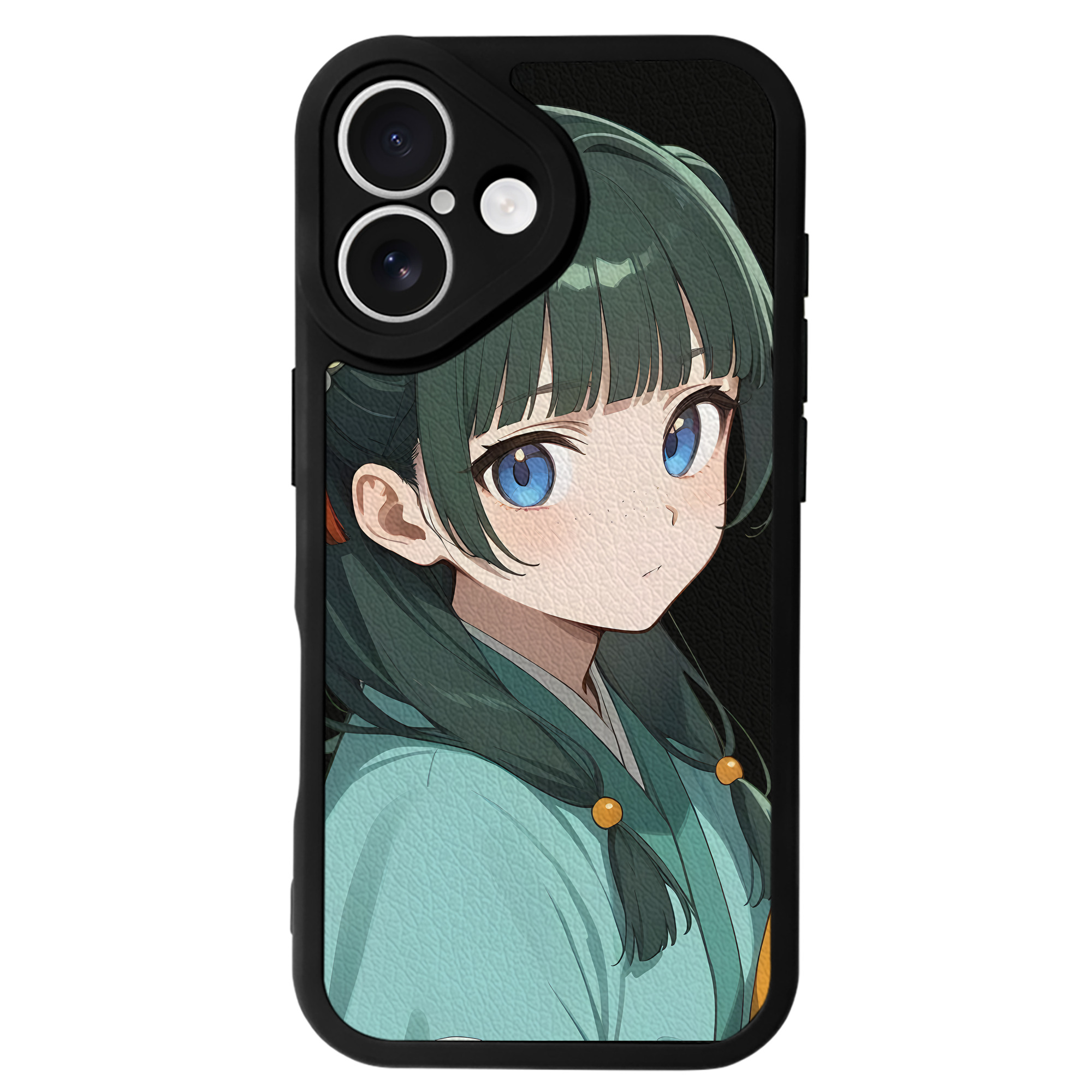 （画像用） 薬屋のひとりごと The Apothecary Diaries 【iPhone 16シリーズ対応】シリコンスマホケース（レザー調） 材質：シリコン
